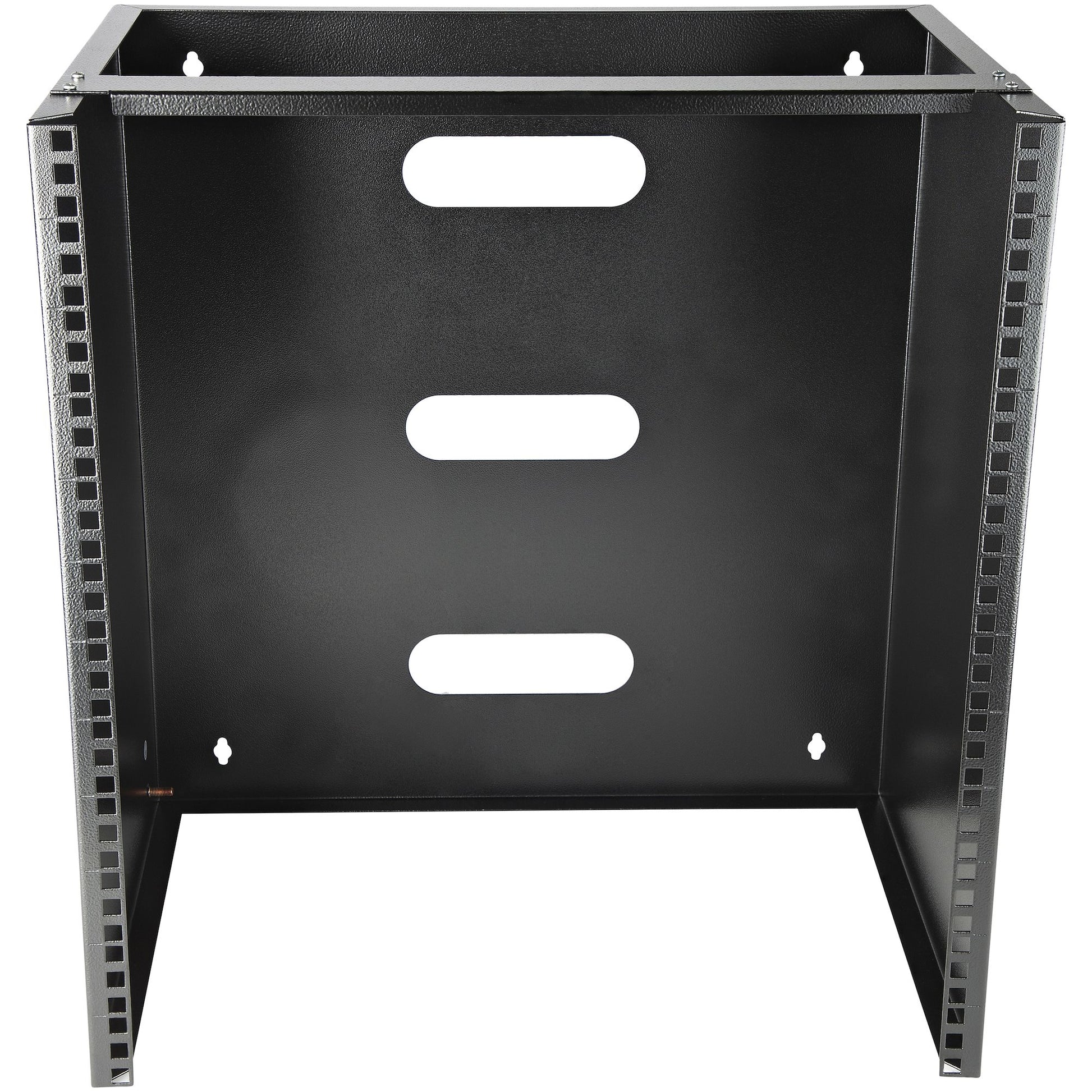 StarTech.com WALLMNT12 rack cabinet 12U Wall mounted rack Black