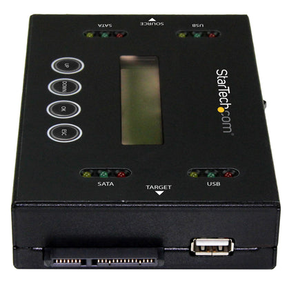 StarTech.com SU2DUPERA11 media duplicator HDD duplicator Black 2 copies
