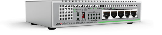 Allied Telesis GS910/5 Unmanaged 10G Ethernet (100/1000/10000) Gray