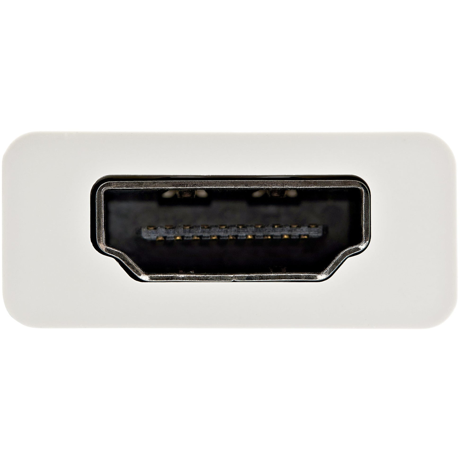 StarTech.com CDP2HD4K60W USB graphics adapter 3840 x 2160 pixels White