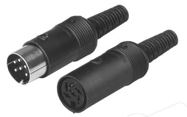 Bosch DCN Connectors (25 pairs) DCN male/female Black