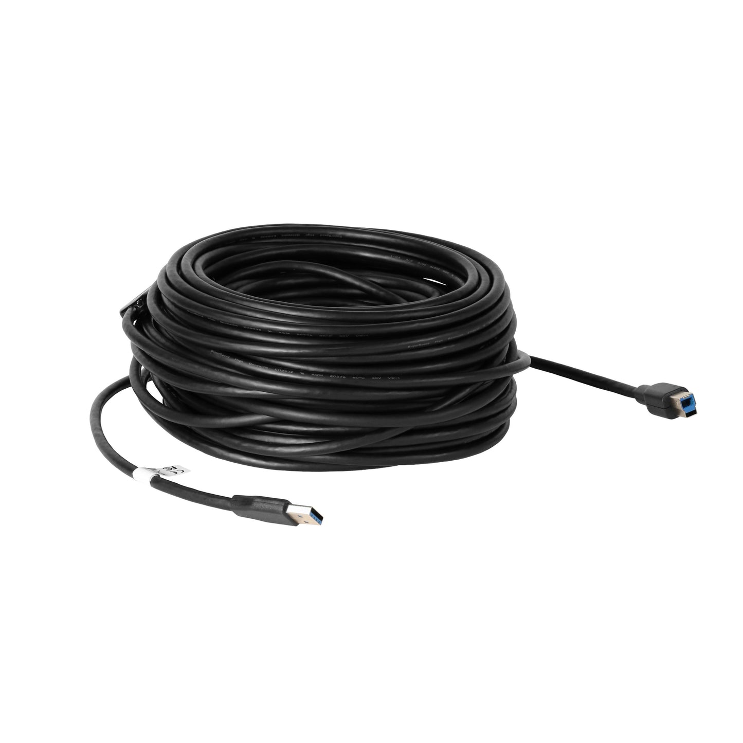 Vaddio 440-1005-025 USB cable USB 3.2 Gen 1 (3.1 Gen 1) 1200.8" (30.5 m) USB A USB B Blue