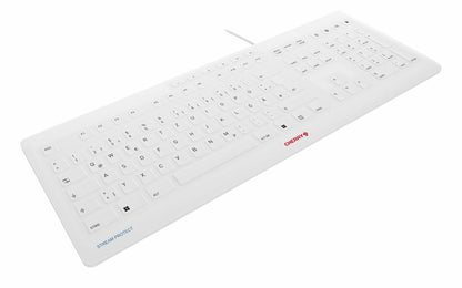 CHERRY JK-8502US-0 keyboard Universal USB QWERTY US English White