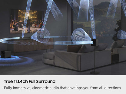 Samsung Q-series HW-Q990F/ZA soundbar speaker Black 11.1.4 channels 756 W