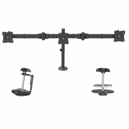 StarTech.com ARMTRIO monitor mount / stand 24" Desk Black