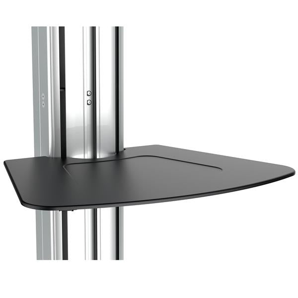 StarTech.com STNDMTV70 signage display mount 75" Black, Stainless steel