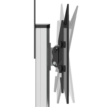 StarTech.com STNDMTV70 signage display mount 75" Black, Stainless steel
