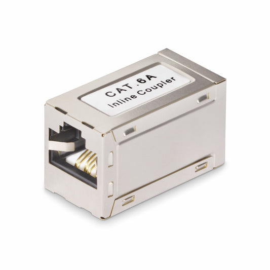 StarTech.com IN-CAT6A-COUPLER-S1 cable gender changer RJ-45 Silver