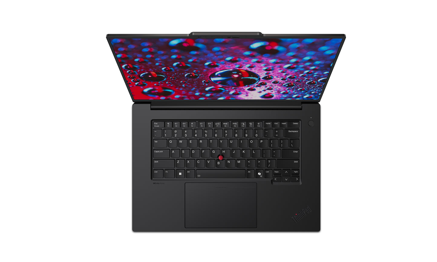 Lenovo ThinkPad P1 Gen 7 Intel Core Ultra 7 165H Mobile workstation 16" Touchscreen WQUXGA 64 GB LPDDR5x-SDRAM 2 TB SSD NVIDIA RTX 3000 Ada Wi-Fi 7 (802.11be) Windows 11 Pro Portuguese Black