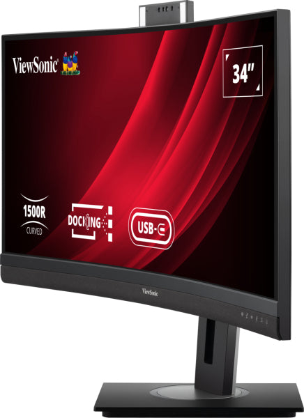 Viewsonic VG3457CV computer monitor 34" 3440 x 1440 pixels UltraWide Quad HD LED Black
