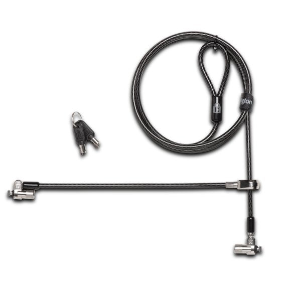 Kensington Microsaver 2.0 cable lock Black, Stainless steel