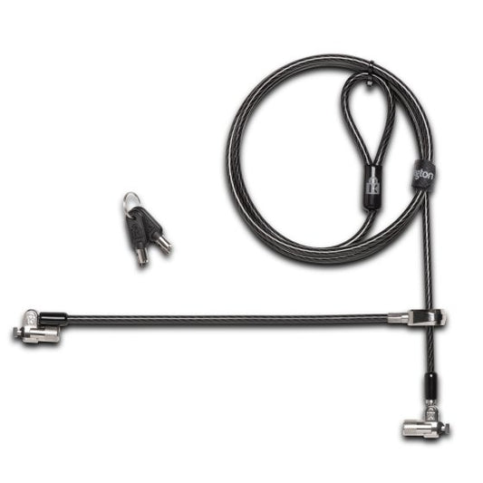 Kensington Microsaver 2.0 cable lock Black, Stainless steel
