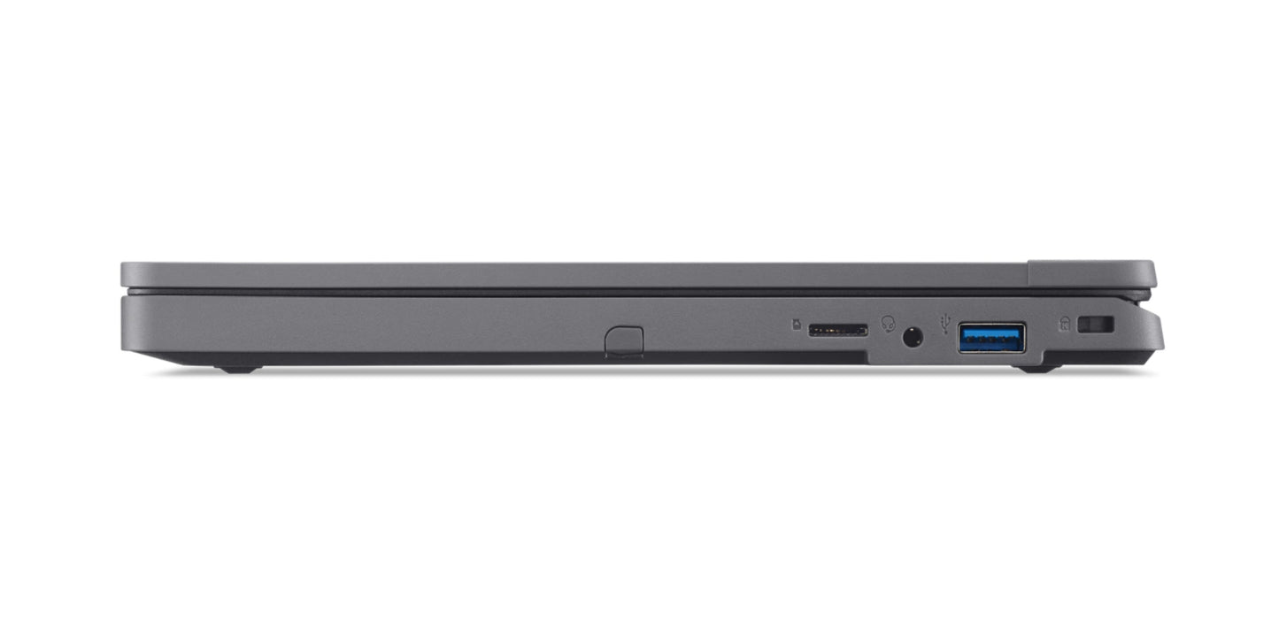 Acer TravelMate Spin B3 TMB311RN-33-C62J Intel® Celeron® N N100 Hybrid (2-in-1) 11.6" Touchscreen HD 8 GB LPDDR5-SDRAM 128 GB SSD Wi-Fi 6 (802.11ax) Windows 11 Pro Education Black
