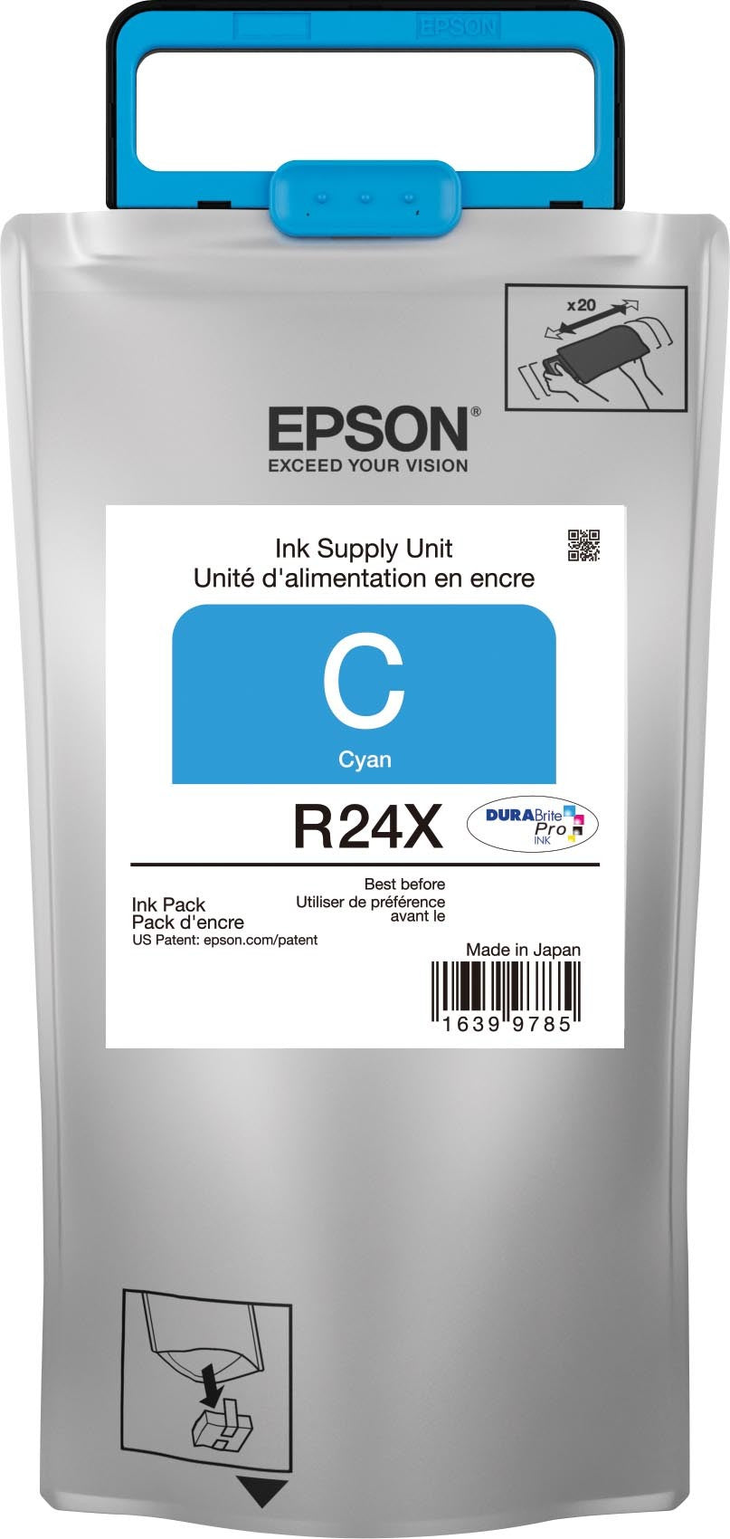 Epson R24X ink cartridge Original Cyan
