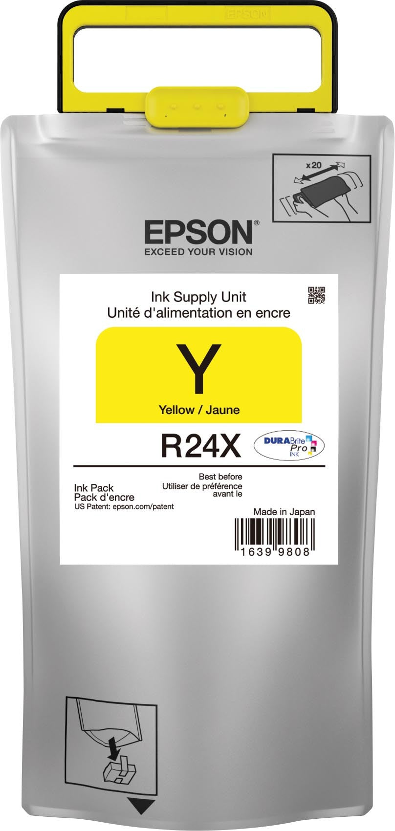 Epson R24X ink cartridge Original Yellow