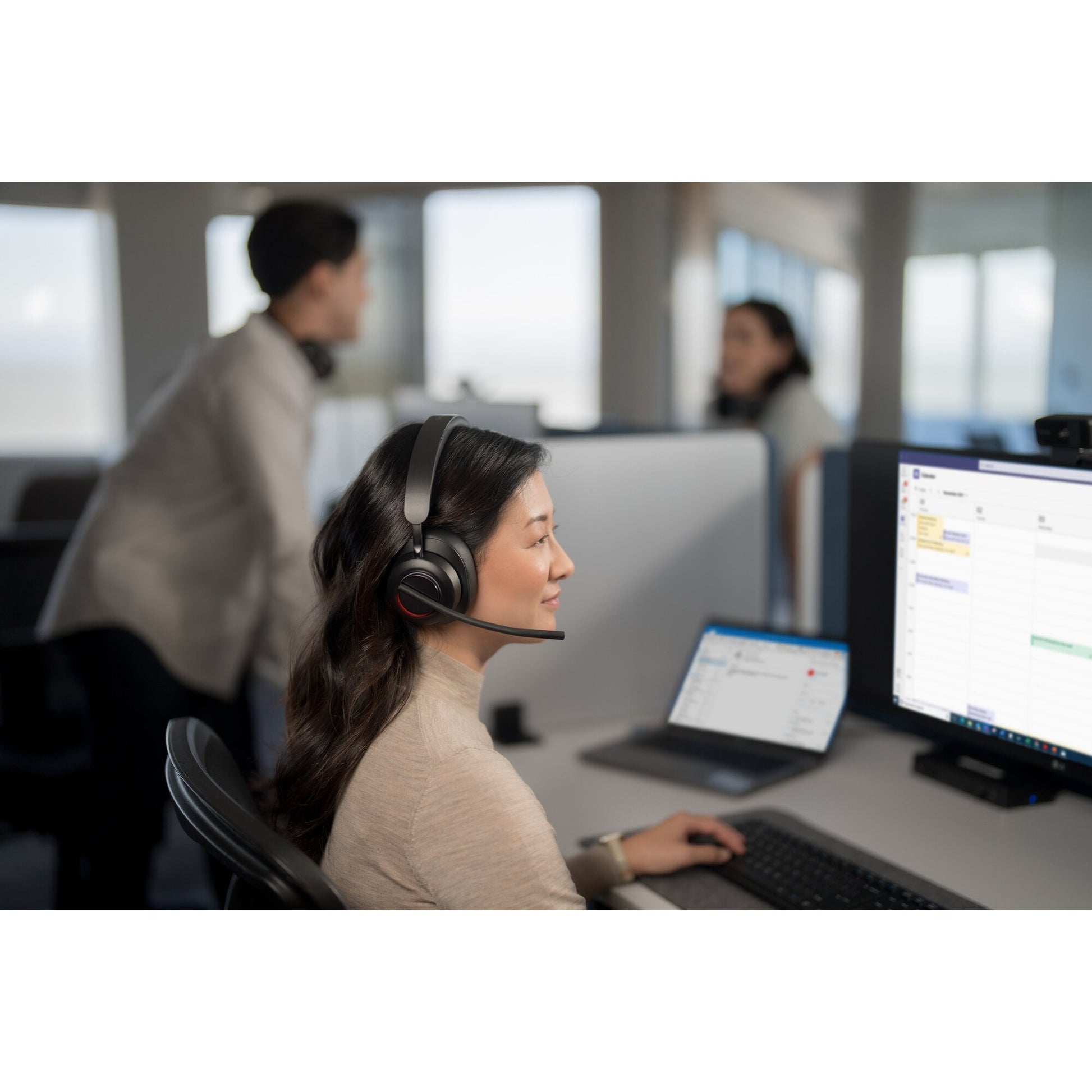 Kensington H3000 Headset Wireless Head-band Gaming USB Type-C Bluetooth Black
