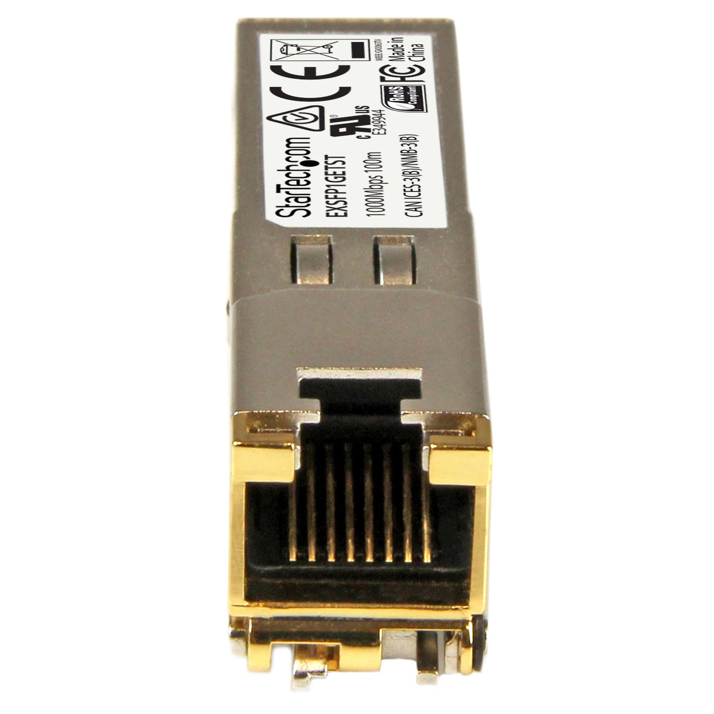 StarTech.com EXSFP1GETST network transceiver module Copper 1000 Mbit/s SFP