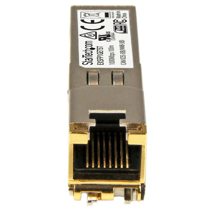 StarTech.com EXSFP1GETST network transceiver module Copper 1000 Mbit/s SFP