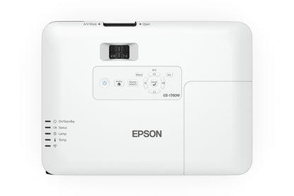 Epson PowerLite 1780W Standard throw projector 3000 ANSI lumens 3LCD WXGA (1280x800) Black, White
