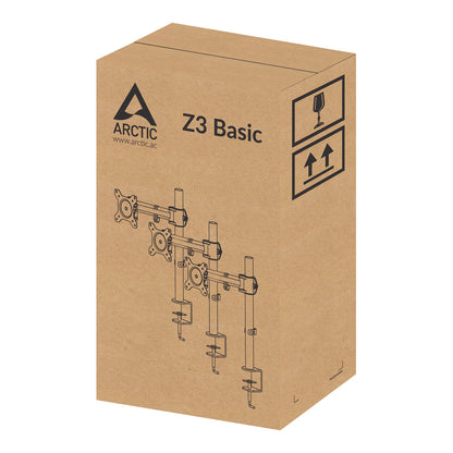 ARCTIC Z3 Basic 32" Desk Black