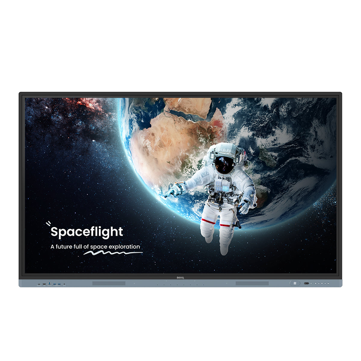 BenQ RM7504 interactive whiteboard 75" 3840 x 2160 pixels Touchscreen Black