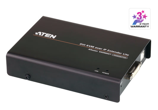ATEN KE6900ST AV extender AV transmitter Black