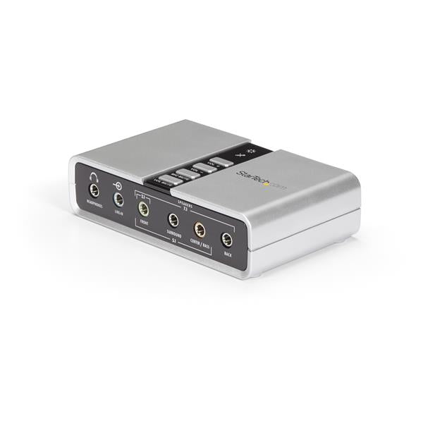 StarTech.com ICUSBAUDIO7D audio card 7.1 channels USB