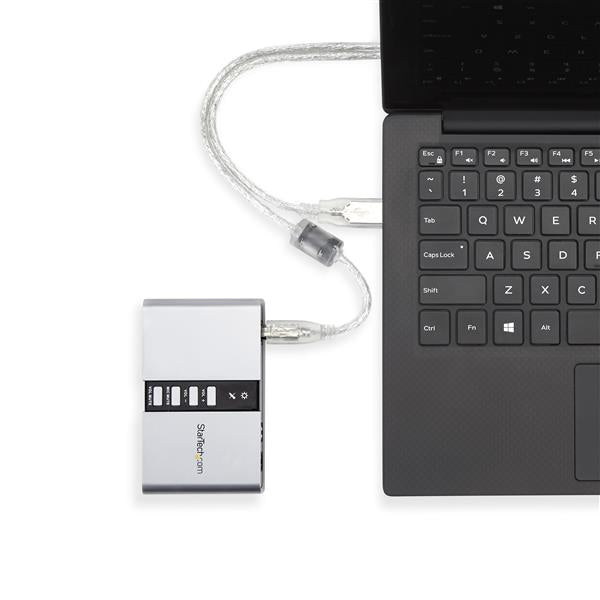 StarTech.com ICUSBAUDIO7D audio card 7.1 channels USB