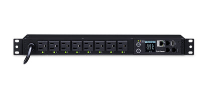 CyberPower PDU81001 power distribution unit (PDU) 8 AC outlet(s) 1U Black