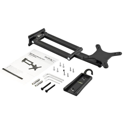 StarTech.com ARMWALLDS monitor mount / stand 27" Wall Black