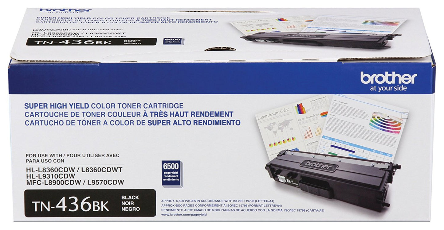 Brother TN-436BK toner cartridge 1 pc(s) Original Black