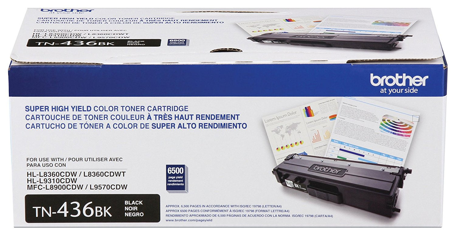 Brother TN-436BK toner cartridge 1 pc(s) Original Black