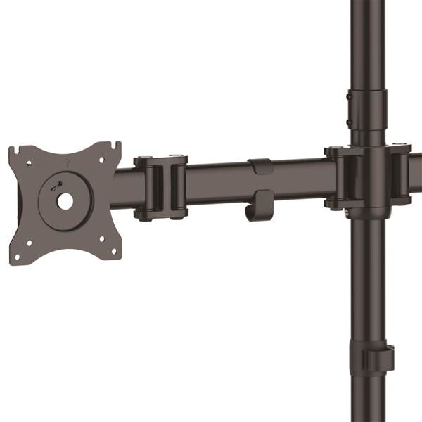 StarTech.com ARMBARQUAD monitor mount / stand 27" Desk Black
