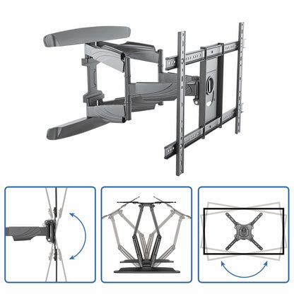 StarTech.com FPWARTB2 TV mount/stand 70" Black
