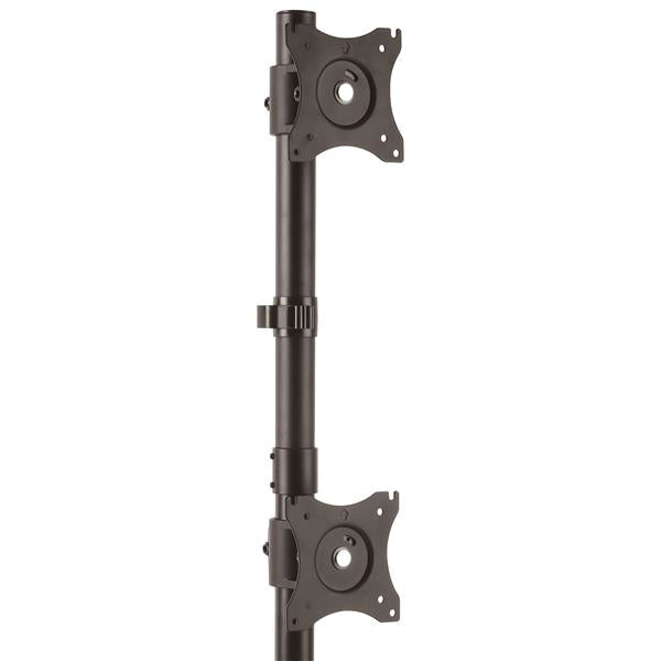 StarTech.com ARMDUALV monitor mount / stand 27" Desk Black