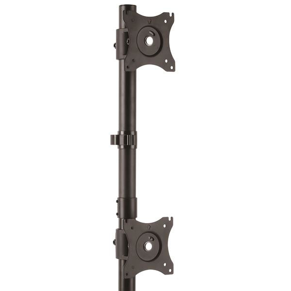 StarTech.com ARMBARDUOV monitor mount / stand 27" Desk Black