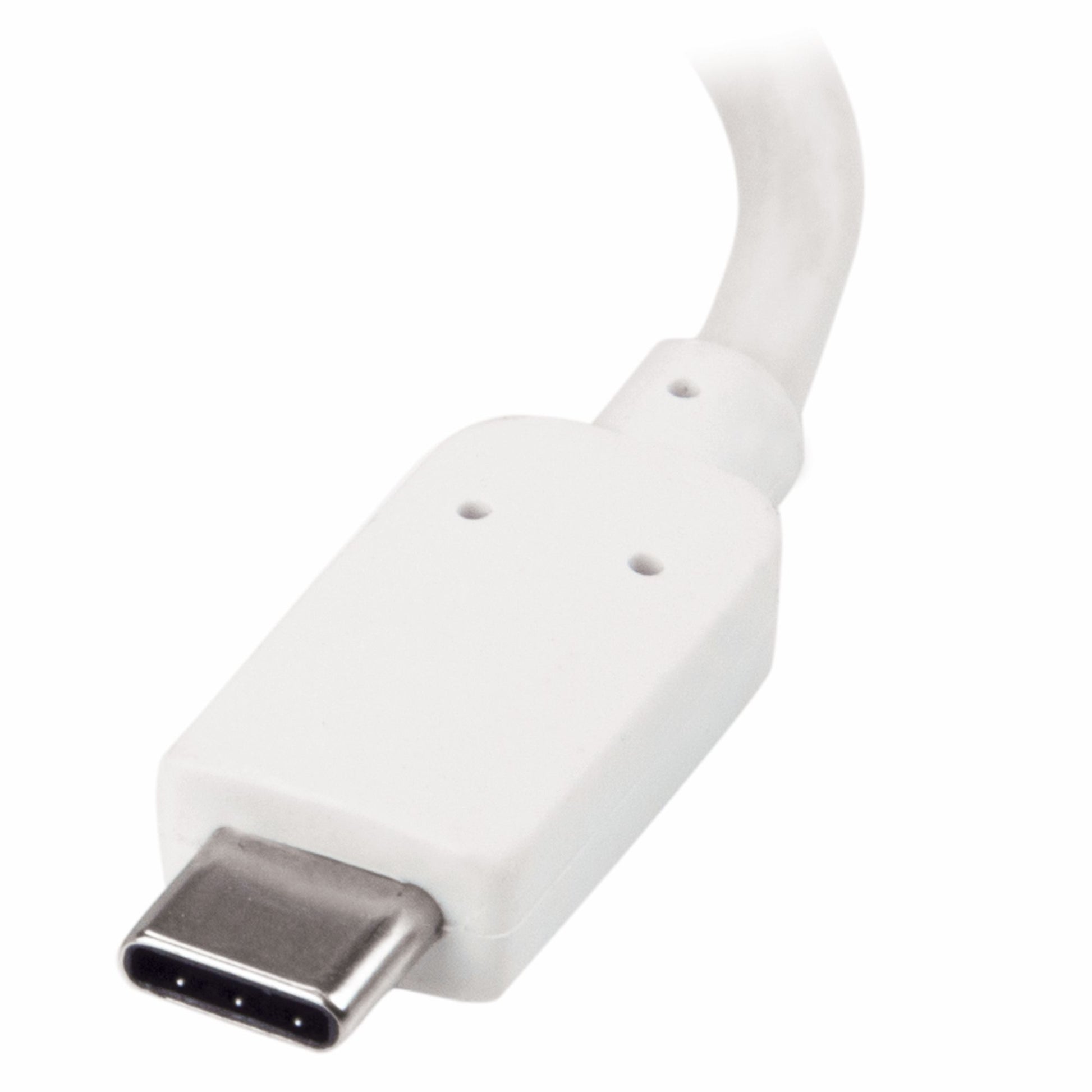 StarTech.com CDP2VGAUCPW USB graphics adapter 1920 x 1200 pixels White