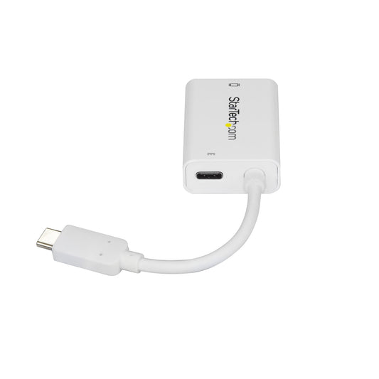 StarTech.com CDP2VGAUCPW USB graphics adapter 1920 x 1200 pixels White