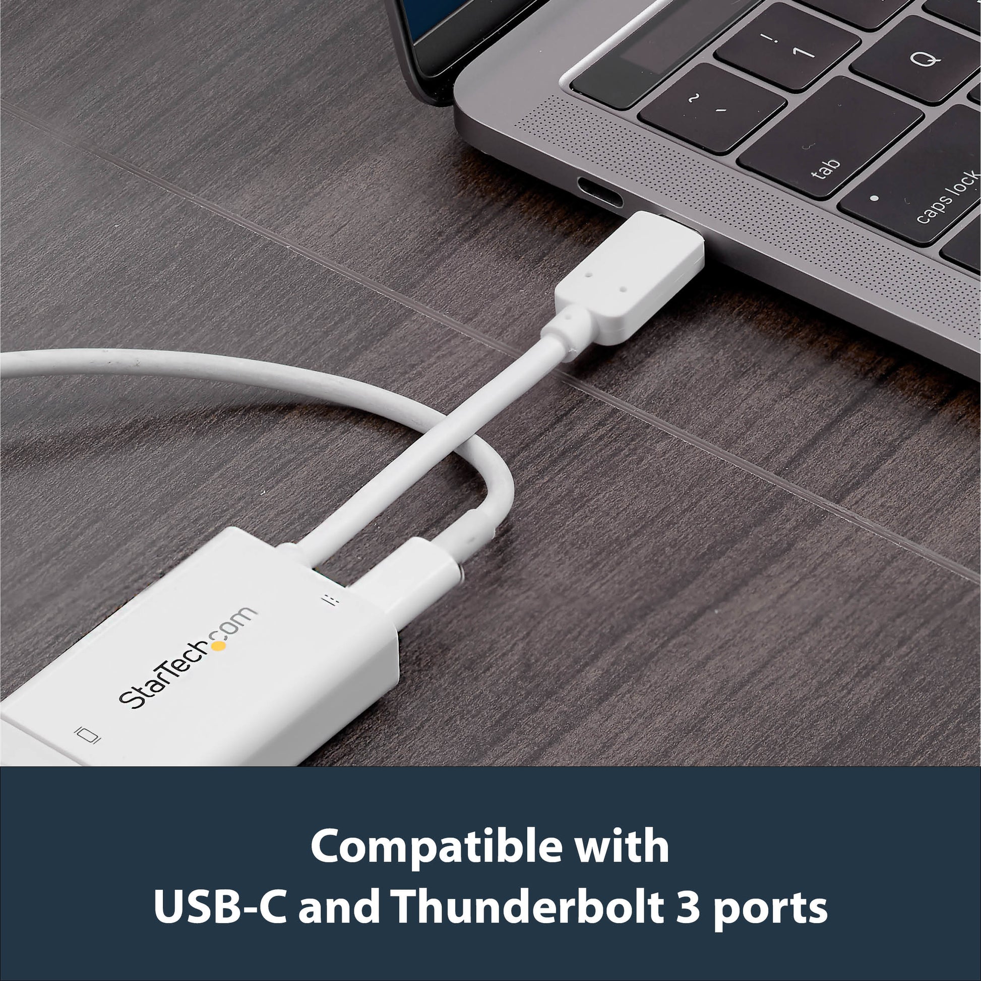 StarTech.com CDP2VGAUCPW USB graphics adapter 1920 x 1200 pixels White