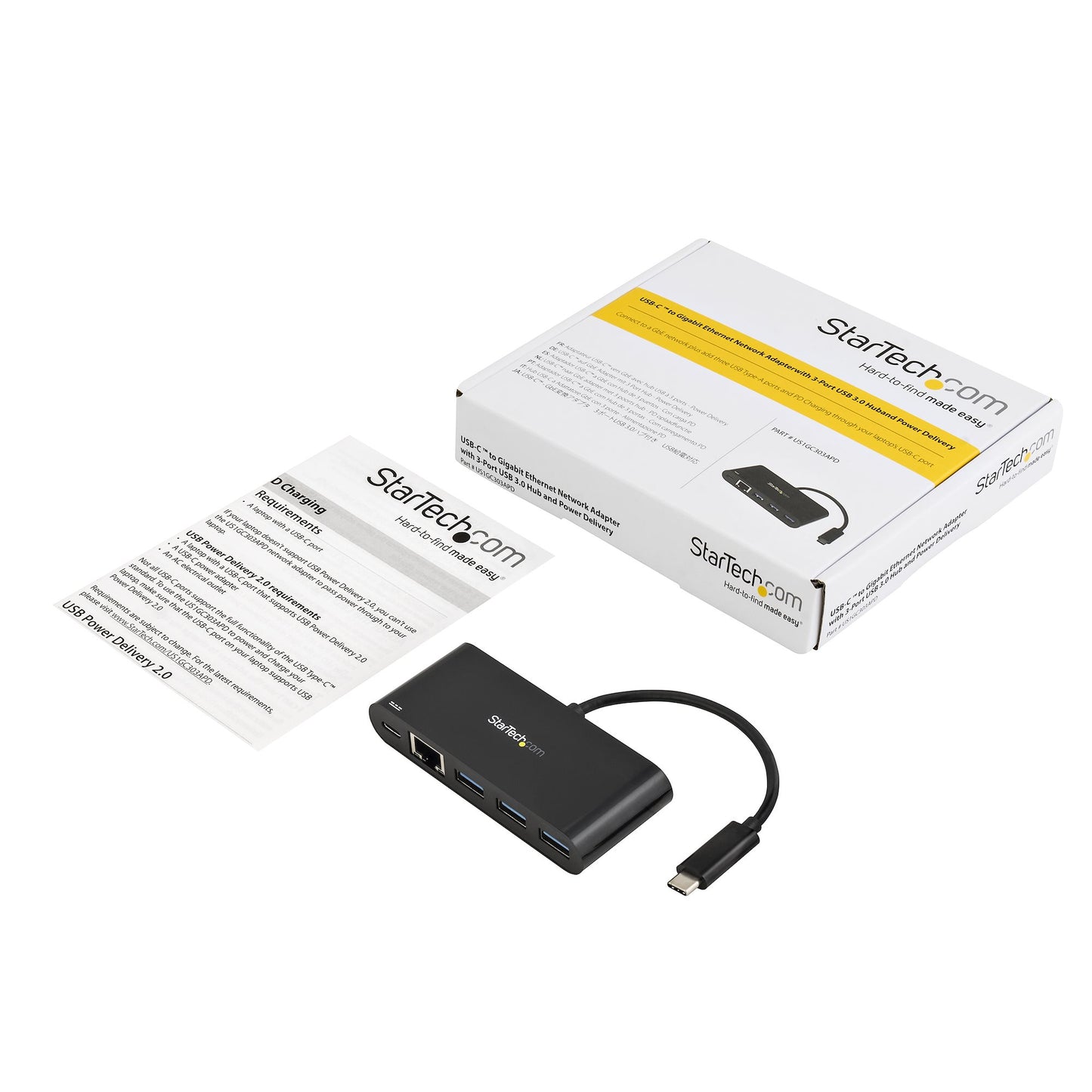 StarTech.com US1GC303APD network card Ethernet 5000 Mbit/s