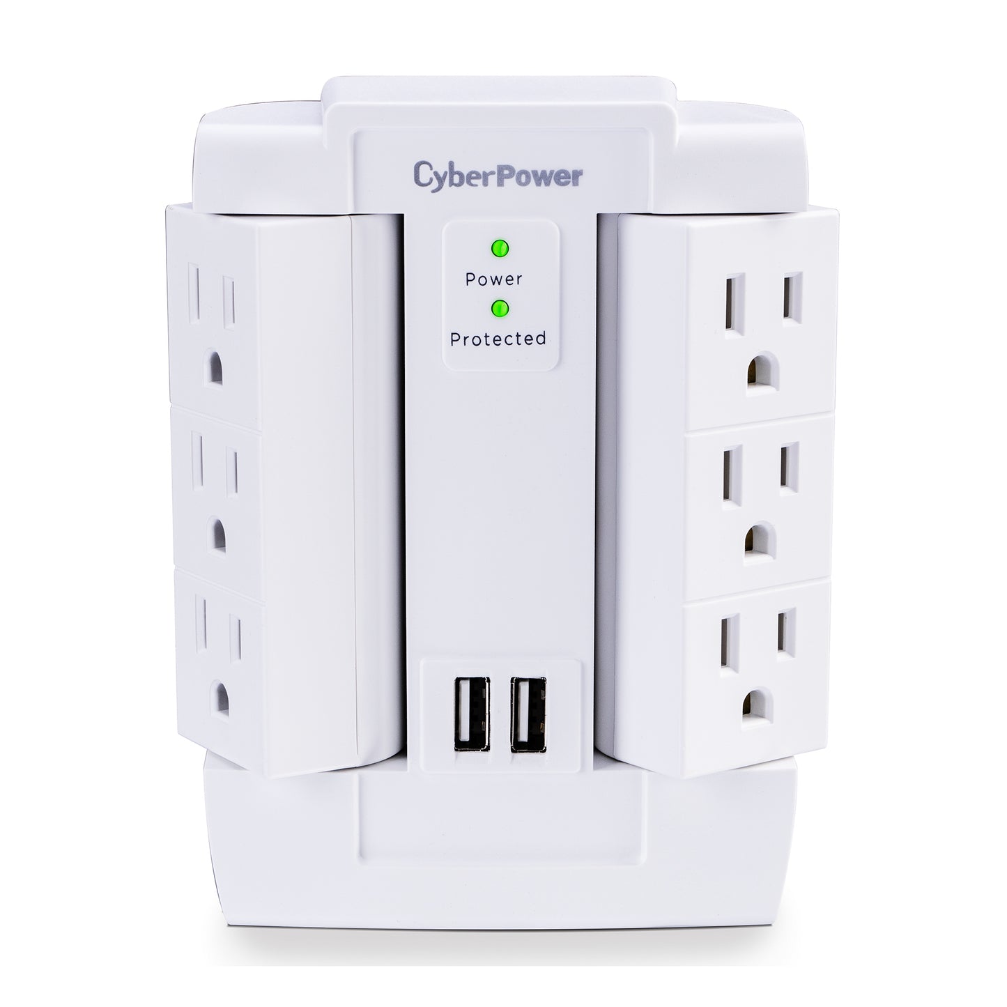 CyberPower CSP600WSURC2 surge protector White 6 AC outlet(s) 125 V