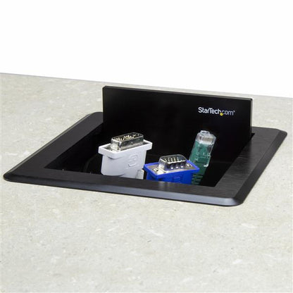 StarTech.com BOX4CABLE cable organizer Desk Cable box Black 1 pc(s)