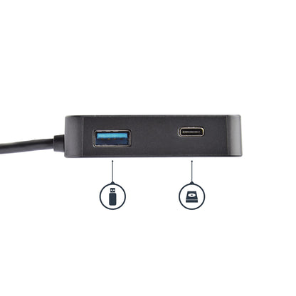 StarTech.com DKT30CHD laptop dock/port replicator Wired USB 3.2 Gen 1 (3.1 Gen 1) Type-C Black