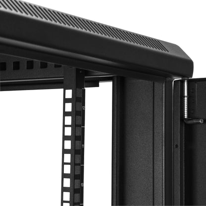 StarTech.com RK1233BKM rack cabinet 12U Freestanding rack Black