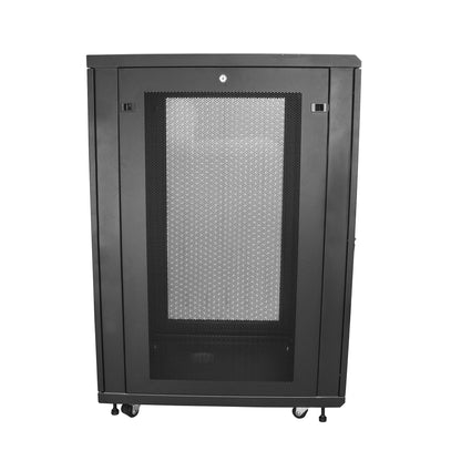 StarTech.com RK2433BKM rack cabinet 24U Freestanding rack Black