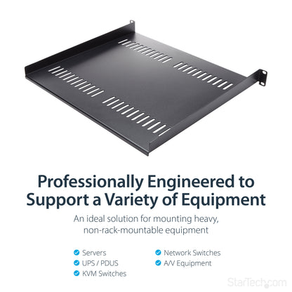 StarTech.com CABSHELF116V rack accessory Rack shelf