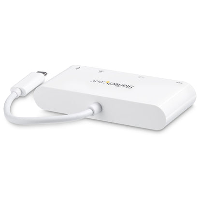 StarTech.com DKT30CDVPD laptop dock/port replicator Wired USB 3.2 Gen 1 (3.1 Gen 1) Type-C White