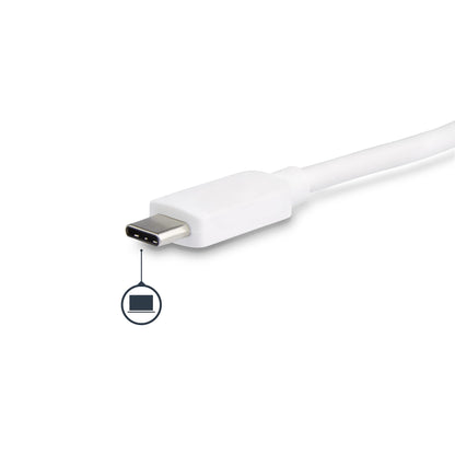 StarTech.com DKT30CDVPD laptop dock/port replicator Wired USB 3.2 Gen 1 (3.1 Gen 1) Type-C White
