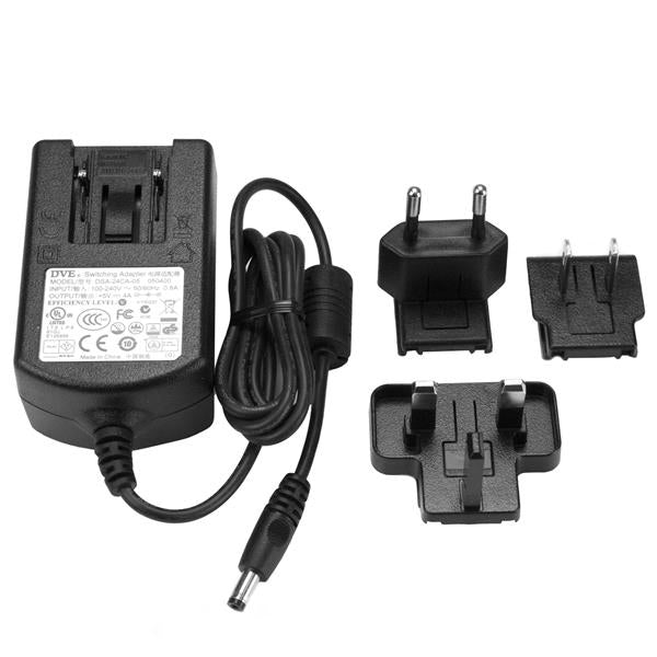 StarTech.com SVA5M4NEUA power adapter/inverter Indoor Black