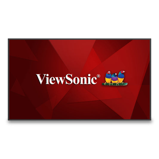Viewsonic CDE5530-E1 signage display Digital signage flat panel 55" LCD 450 cd/m² 4K Ultra HD Black Built-in processor Android 11 24/7